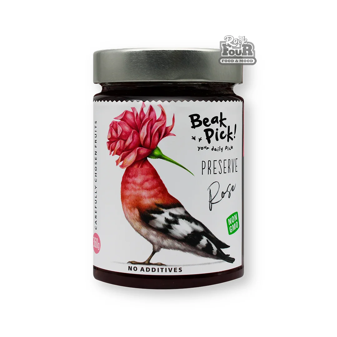 Jam "Beak Pick" rose leaves 360g